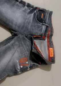 Gray Denim Jeans