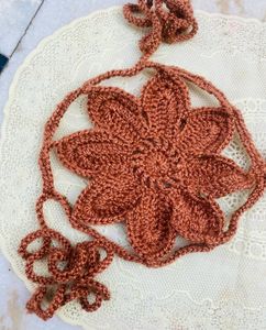Crochet Flower Bikini Top