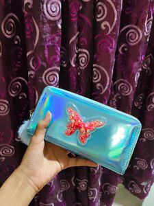 Butterfly Iridescent Wallet
