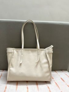 ZARA White Handbag/ Tote Bag