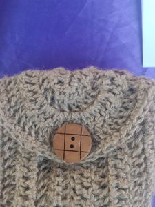 Mobile Jute Bag Cover With Clip