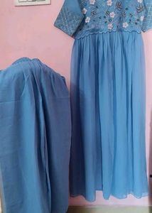 Elegant Blue Kurta Set