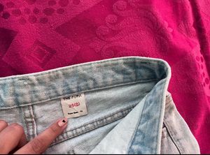 Blue Denim Shorts