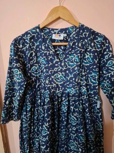 Printed Maternity Dress