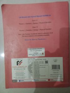 Biology Lab Manual Class 12