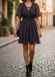 Floral Print Mini Dress