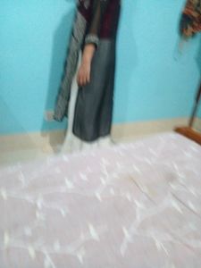 Chikankari  Kurti And Sarara   Very  Beautiful