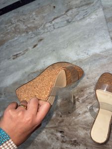 Clear Strap Heels