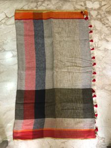 Lenin Saree With Blouse Piece