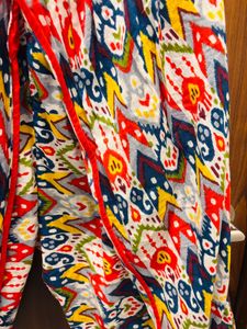 Patterned  Dress with pants