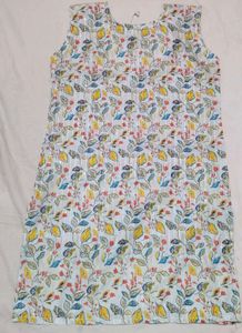 Floral Print Sleeveless Dress