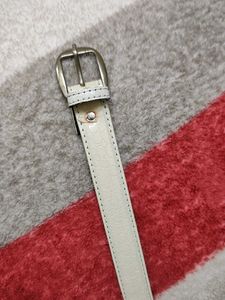 Elegant woman White Belt