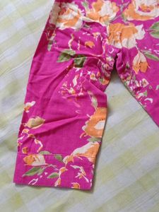 Floral Pink Shirt