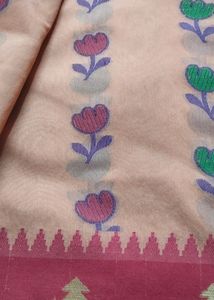 eeBeutiful Saree Pure Cotton Blouse Ready To Wear