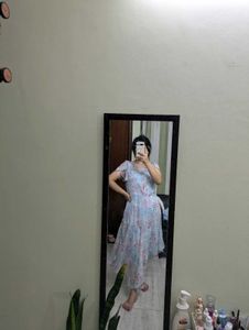 Prette Blue Floral Dress