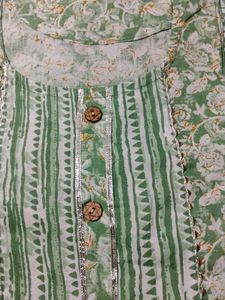Pure Cotton Febric  Kurti With Pant.
