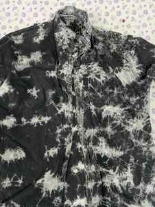 Cool Tie-Dye Print Shirt