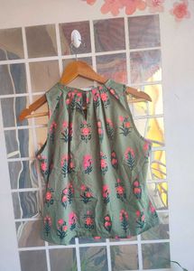 Floral Print Tank Top