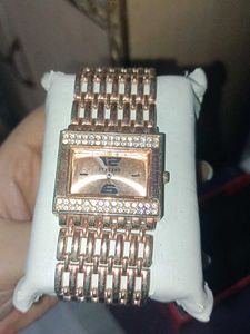 Stylish Rose Gold Watch