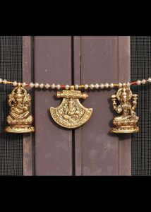 Brass Laxmiji &amp; Ganeshji Toran