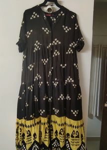 Front Open Anarkali Kurta