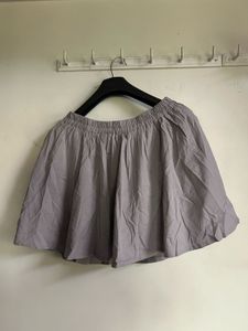 Gray Mini Shorts&amp; skirt