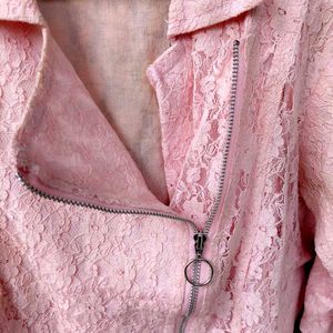 Elegant Lace Jacket Cum Top