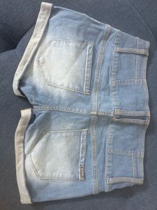Blue Denim Shorts