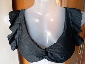 Chic Black Bikini Top