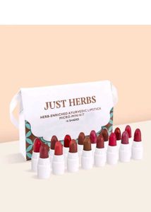 🆕✅Just Hurbs 16 Lipstic Shades