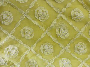 Yellow Embroidered Kurta