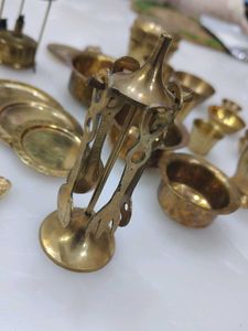 Peetal(Brass) Miniature Cooking Set