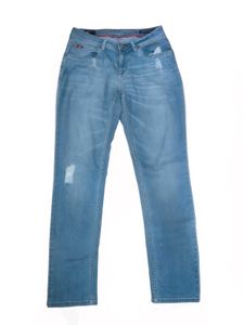Distressed Denim Jeans
