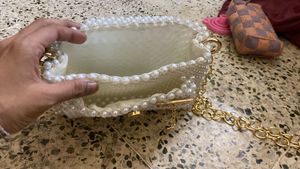 Pearl Beaded Handbag