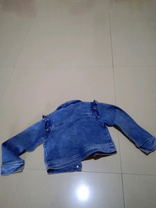 Baby Hug Girl&#39;s Denim Jacket