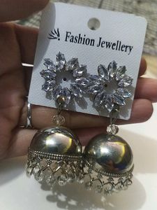 AD Stone Work Earrings