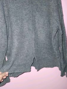 Grey Oversized Sweater