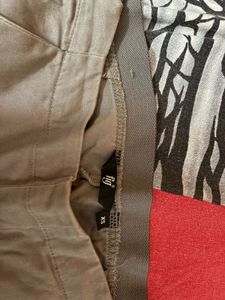Olive Green Formal Trouser