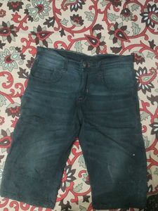 Men's Denim Bermuda Shorts