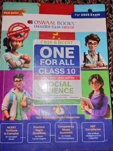 Oswaal One for All Class 10 Social Science Textboo