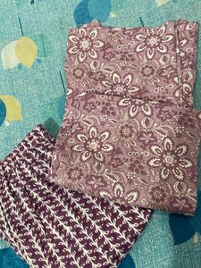Floral Print Kurta Set
