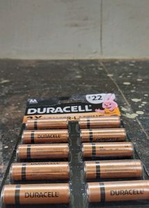 10 Duracell 2x Longer Lasting Battery