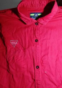 Red Casual Shirt