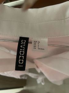 White Tie Front Crop Top