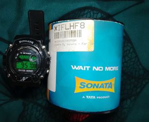 Sonata Digital Watch