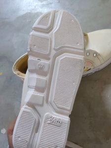 Off White Colour Shoes