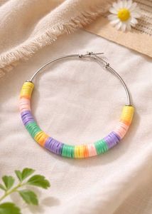 Pastel Pop Hoop Earrings