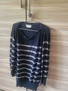 NEXT Striped Tunic Top