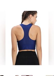 PUMAWomen Sports Lightly Padded Bra (Blue)