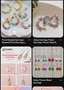 Beads Kit For Crafting Bracelet and Earrings(Bulk)